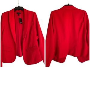 NWT TORRID RED BLAZER